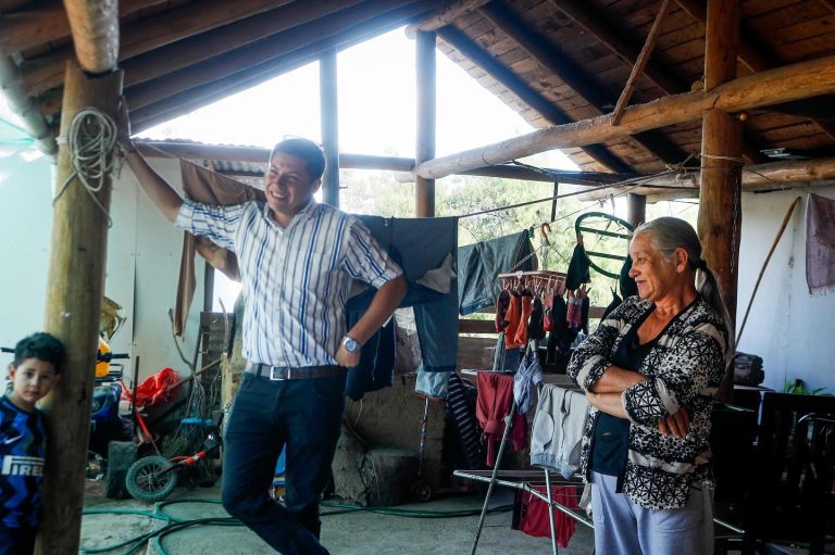 Municipio trabaja junto a vecinos de la localidad de Bóquil en medidas preventivas para el invierno