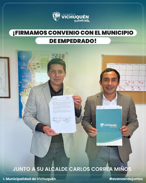 Firmamos un importante convenio de colaboración con la Municipalidad de Empedrado