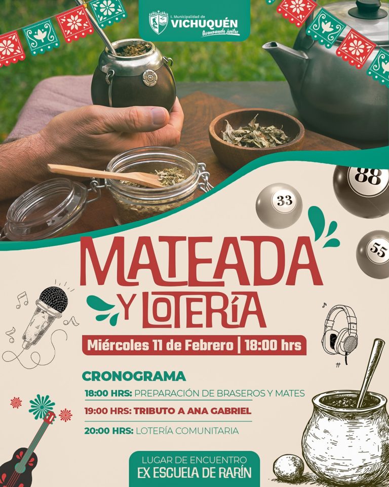 ¡Mateada, Lotería y Música en vivo en Rarín!